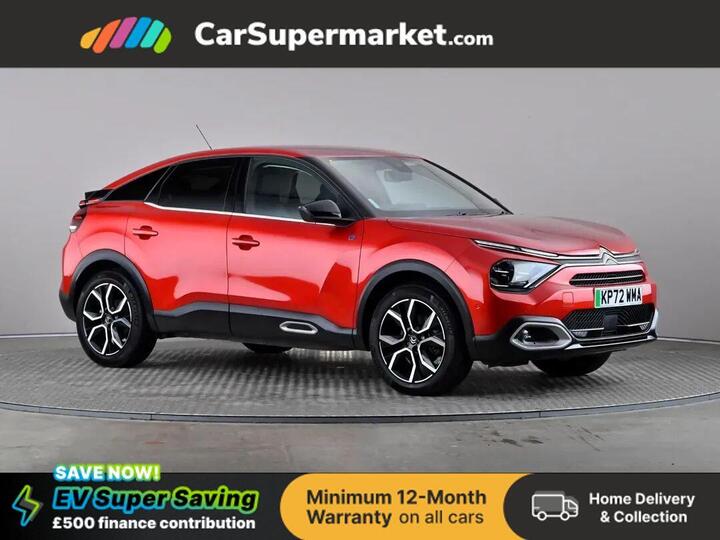 Citroen C4 50kWh Shine Plus Auto 5dr (7.4kW Charger)