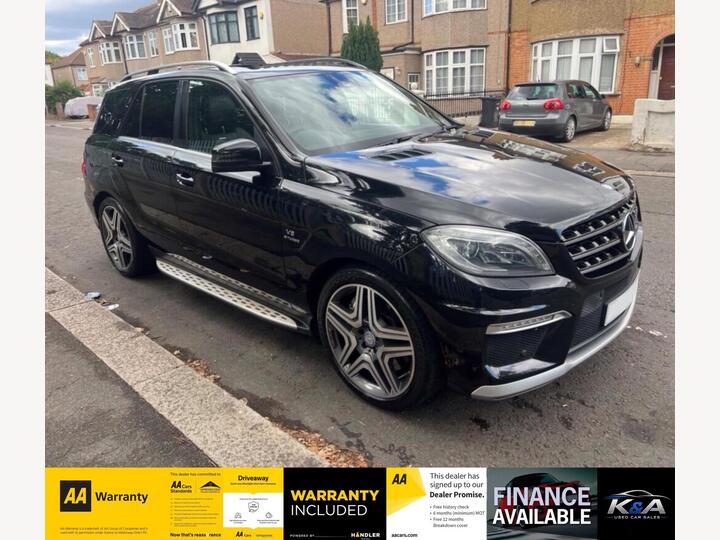 Mercedes-Benz M Class 5.5 ML63 V8 AMG G-Tronic 4WD Euro 5 (s/s) 5dr