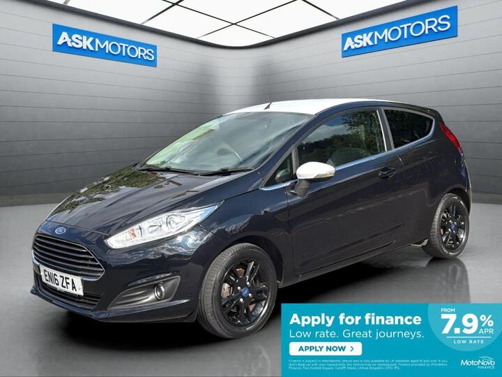 Ford FIESTA 1.25 Zetec Black Edition Euro 6 3dr
