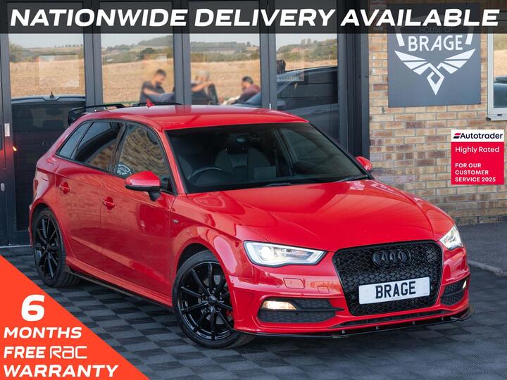 Audi A3 2.0 TDI S Line Sportback S Tronic Quattro Euro 6 (s/s) 5dr