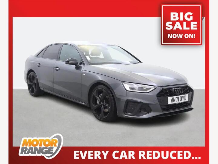 Audi A4 2.0 TFSI 40 Black Edition S Tronic Euro 6 (s/s) 4dr