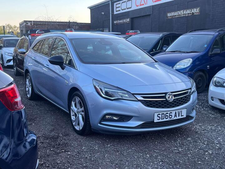 Vauxhall ASTRA 1.4i Turbo SRi Sports Tourer Euro 6 5dr