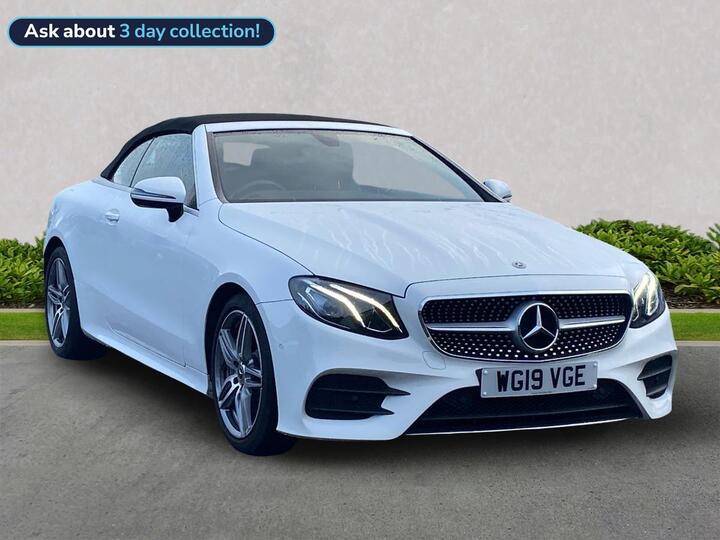 Mercedes-Benz E CLASS 2.0 E300 AMG Line Cabriolet G-Tronic+ Euro 6 (s/s) 2dr