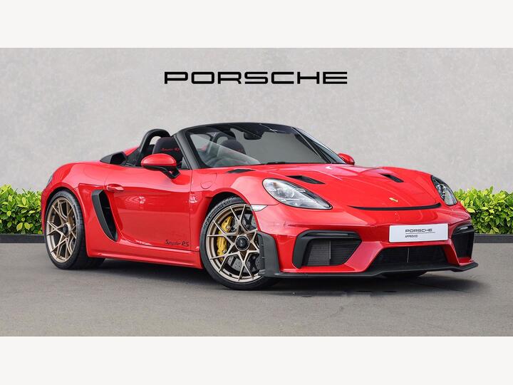 Porsche 718 Spyder 4.0 RS Spyder PDK Euro 6 (s/s) 2dr