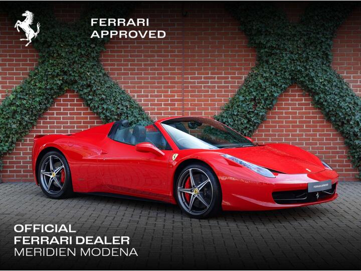 Ferrari 458 4.5 Spider F1 DCT Euro 5 2dr