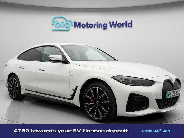 BMW I4 40 83.9kWh M Sport Gran Coupe Auto EDrive 5dr