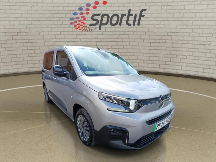 Citroen E-Berlingo 52kWh PLUS M Auto 5dr (7.4kW Charger) Citroen E-Berlingo 52kWh PLUS M Auto 5dr (7.4kW Charger)