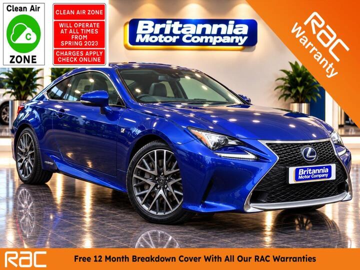 Lexus RC 2.5 300h F Sport CVT Euro 6 (s/s) 2dr