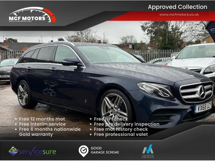 Mercedes-Benz E CLASS 2.0 E220d AMG Line (Premium) G-Tronic+ Euro 6 (s/s) 5dr Mercedes-Benz E CLASS 2.0 E220d AMG Line (Premium) G-Tronic+ Euro 6 (s/s) 5dr