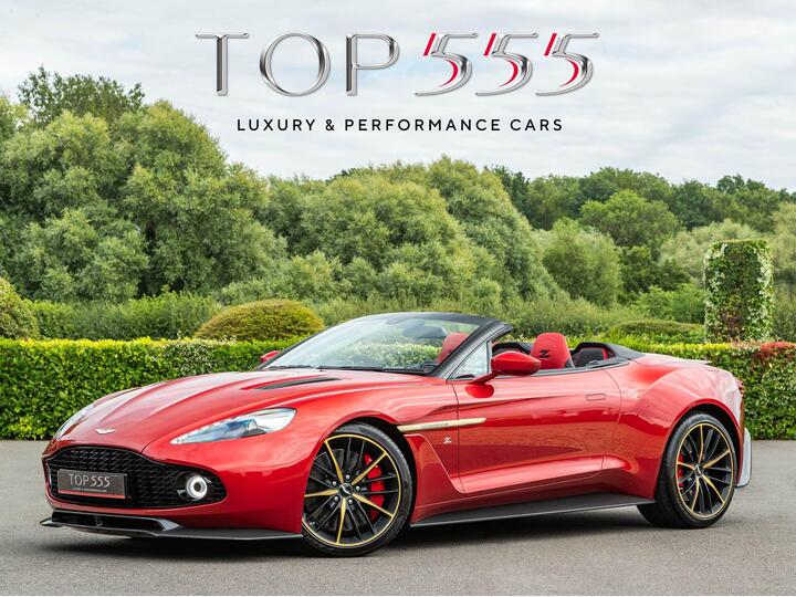 Aston Martin Vanquish 6.0 V12 Zagato Volante T-TronIII Euro 6 2dr Aston Martin Vanquish 6.0 V12 Zagato Volante T-TronIII Euro 6 2dr