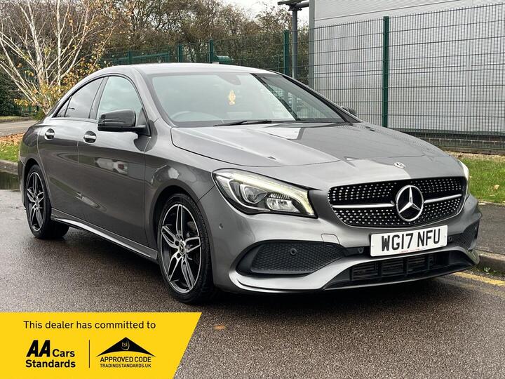 Mercedes-Benz CLA 1.6 CLA180 AMG Line Coupe Euro 6 (s/s) 4dr Mercedes-Benz CLA 1.6 CLA180 AMG Line Coupe Euro 6 (s/s) 4dr