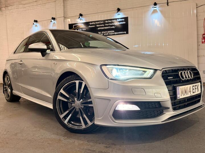 Audi A3 1.8 TFSI S Line S Tronic Quattro Euro 6 (s/s) 3dr