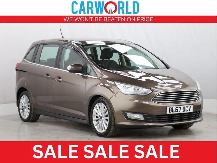 Ford GRAND C-MAX 1.0T EcoBoost Titanium Euro 6 (s/s) 5dr Ford GRAND C-MAX 1.0T EcoBoost Titanium Euro 6 (s/s) 5dr