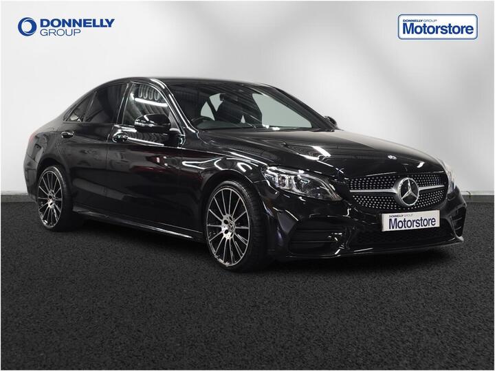 Mercedes-Benz C Class 2.0 C220d AMG Line (Premium) G-Tronic+ Euro 6 (s/s) 4dr