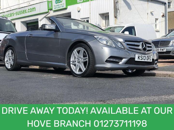 Mercedes-Benz E Class 3.0 E350 CDI V6 BlueEfficiency Sport Cabriolet G-Tronic Euro 5 2dr