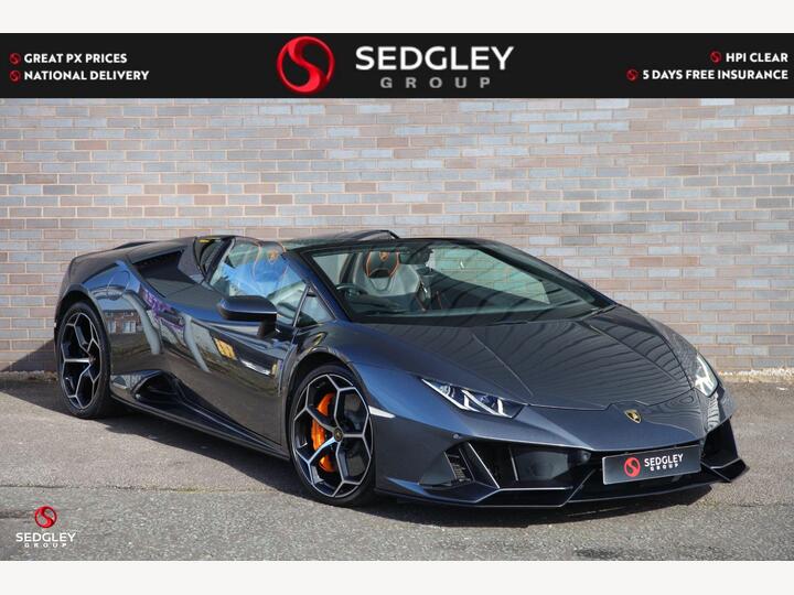 Lamborghini Huracan 5.2 V10 LP 640-4 EVO Spyder LDF 4WD Euro 6 (s/s) 2dr Lamborghini Huracan 5.2 V10 LP 640-4 EVO Spyder LDF 4WD Euro 6 (s/s) 2dr