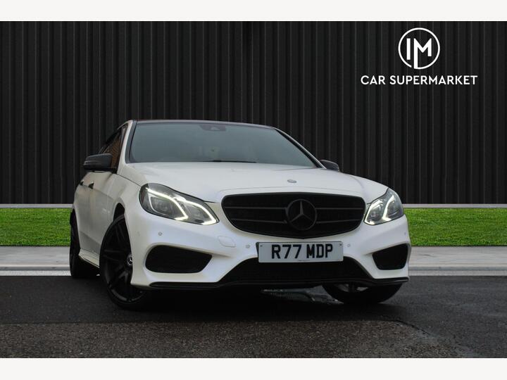Mercedes-Benz E Class 2.1 E220 BlueTEC AMG Night Edition G-Tronic+ Euro 6 (s/s) 4dr Mercedes-Benz E Class 2.1 E220 BlueTEC AMG Night Edition G-Tronic+ Euro 6 (s/s) 4dr