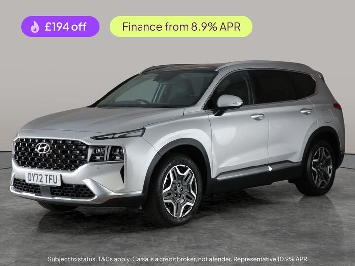 Hyundai Santa Fe 1.6 T-GDi 13.8kWh Ultimate Auto 4WD Euro 6 (s/s) 5dr