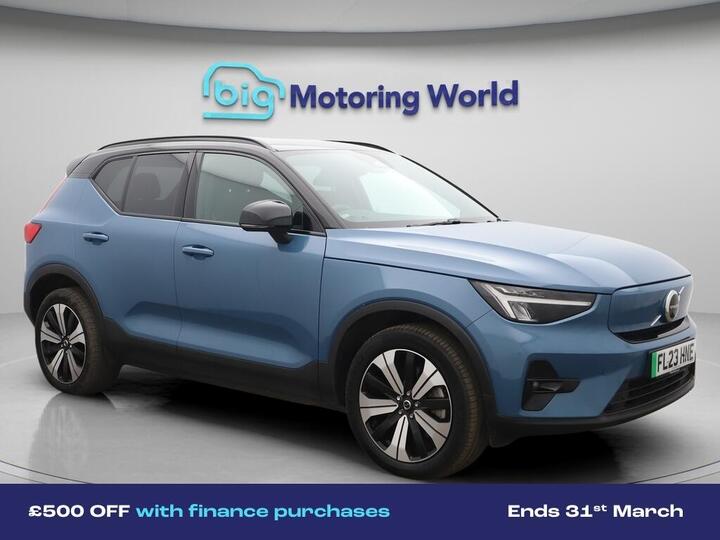 Volvo XC40 Recharge 69kWh Plus Auto 5dr