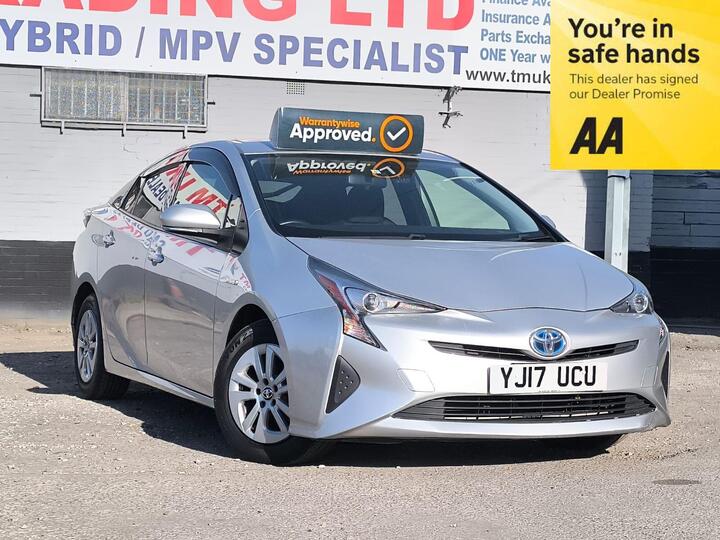 Toyota Prius 1.8 VVT-h Active Hatchback 5dr Petrol Hybrid CVT Euro 6 (s/s) (122 Ps)
