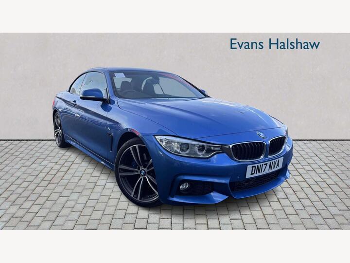 BMW 4 SERIES CONVERTIBLE 2.0 420d M Sport Auto Euro 6 (s/s) 2dr