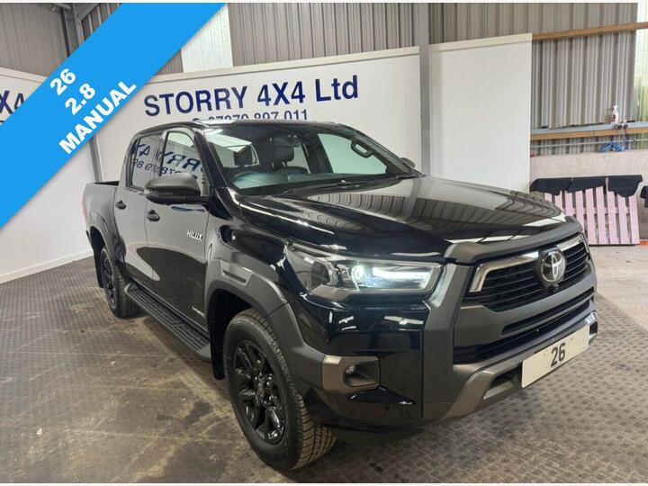 Toyota HI-LUX 2.8 D-4D Invincible X 4WD Euro 6 (s/s) 4dr