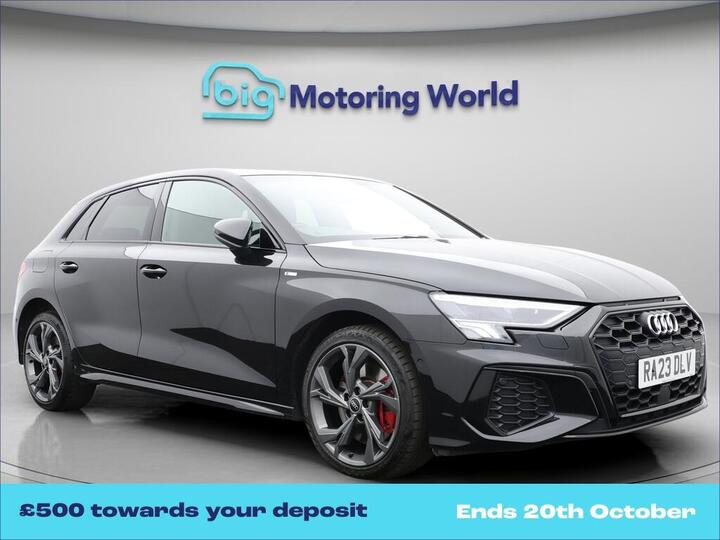Audi A3 1.4 TFSIe 45 S Line Competition Sportback S Tronic Euro 6 (s/s) 5dr 13kWh