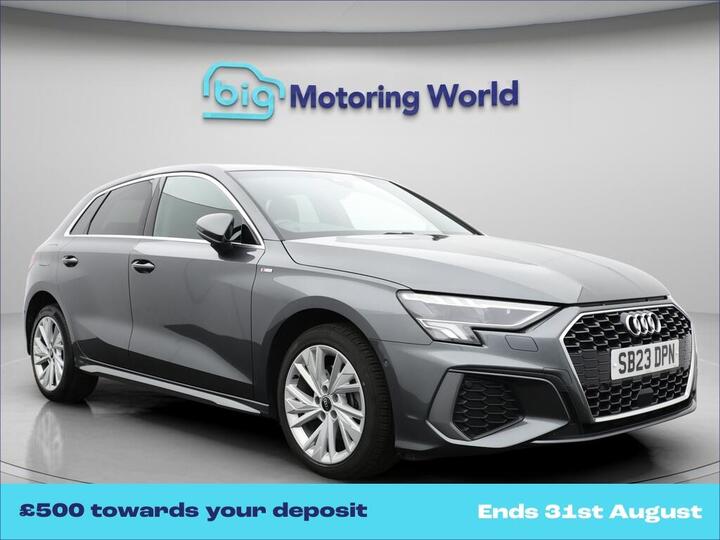 Audi A3 1.4 TFSIe 40 S Line Sportback S Tronic Euro 6 (s/s) 5dr 13kWh