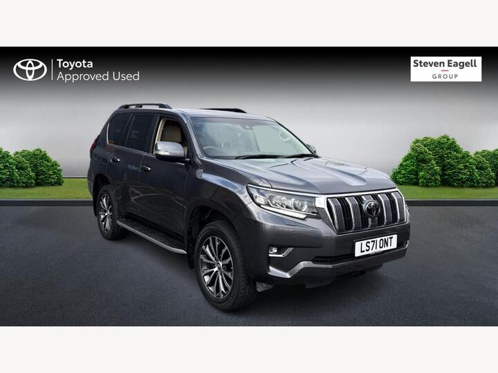 Toyota Land Cruiser 2.8D Invincible Auto 4WD Euro 6 (s/s) 5dr (7 Seat)