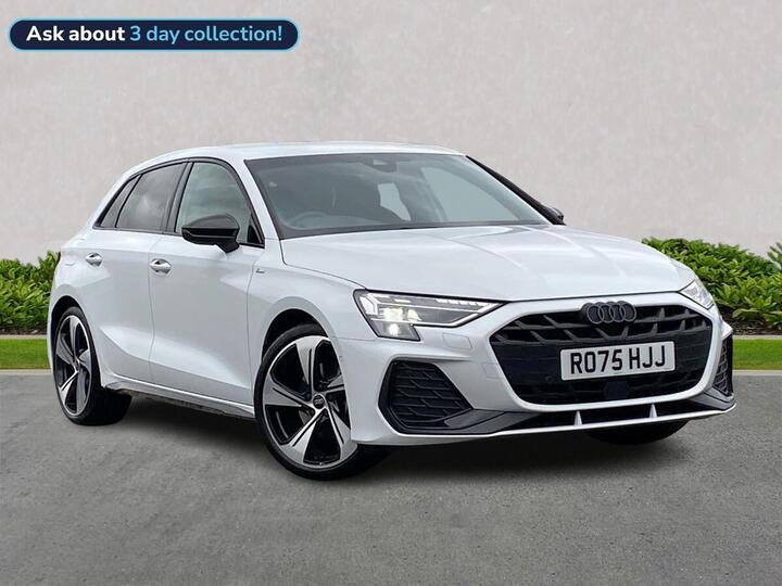 Audi A3 1.5 TFSI 35 Black Edition Sportback S Tronic Euro 6 (s/s) 5dr