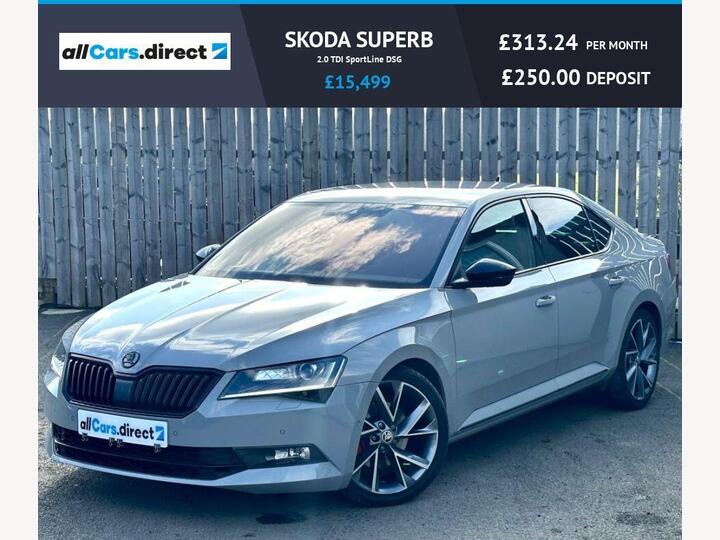Skoda SUPERB 2.0 TDI SportLine DSG Euro 6 (s/s) 5dr Skoda SUPERB 2.0 TDI SportLine DSG Euro 6 (s/s) 5dr