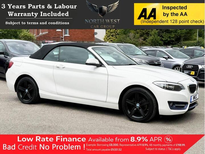 BMW 2 SERIES 1.5 218i Sport Euro 6 (s/s) 2dr BMW 2 SERIES 1.5 218i Sport Euro 6 (s/s) 2dr