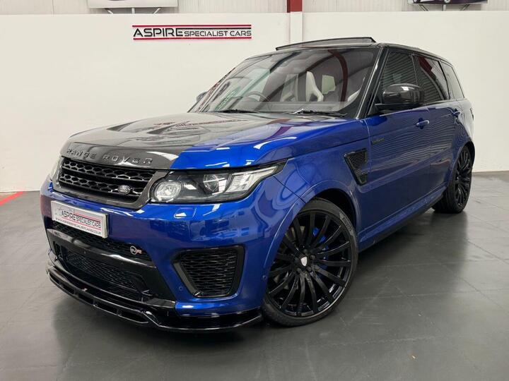 Land Rover RANGE ROVER SPORT 5.0 V8 SVR Auto 4WD Euro 6 (s/s) 5dr Land Rover RANGE ROVER SPORT 5.0 V8 SVR Auto 4WD Euro 6 (s/s) 5dr