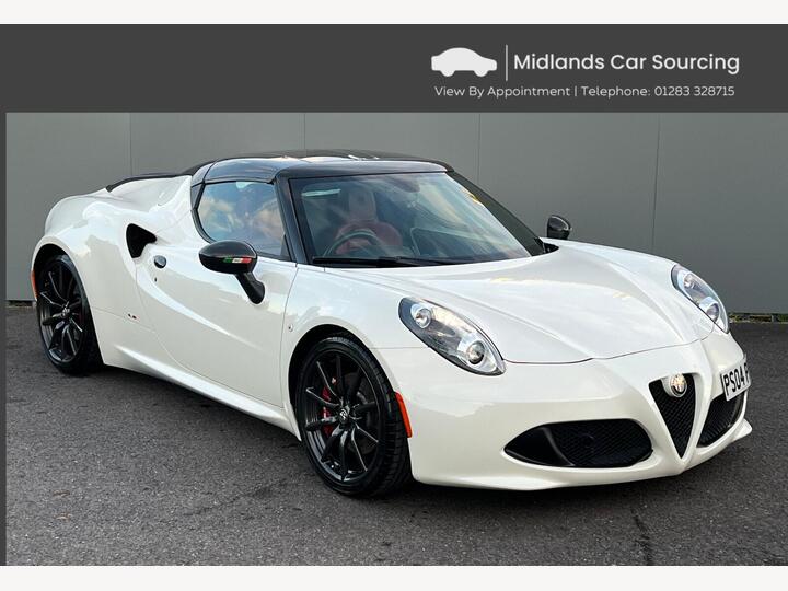 Alfa Romeo 4C 1750 TBi 50th Anniversary Spider TCT Euro 6 2dr