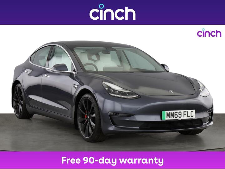Tesla Model 3 (Dual Motor) Performance Auto 4WDE 4dr (Performance Upgrade)
