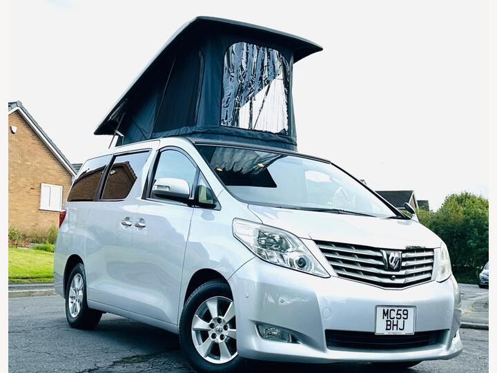 Toyota Alphard Camper 4 Berths 5 Seats 2010 Low Mile Toyota Alphard Camper 4 Berths 5 Seats 2010 Low Mile