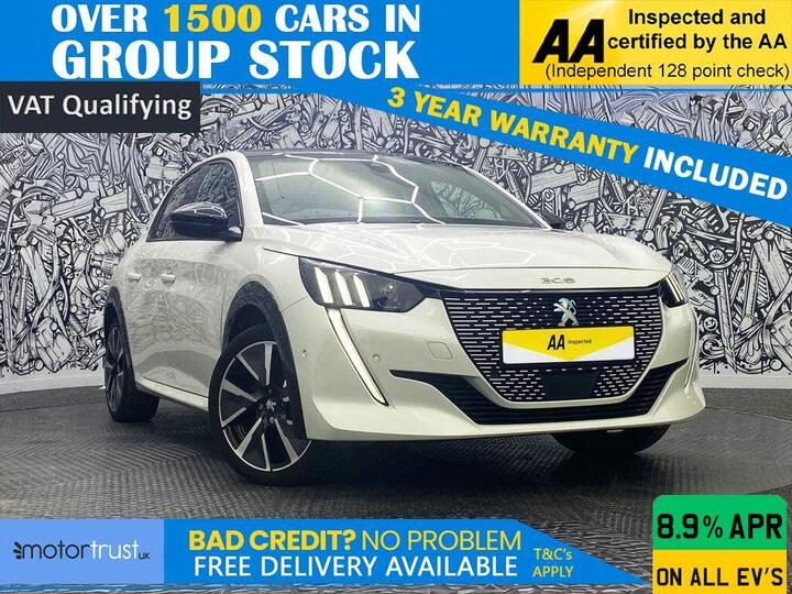 Peugeot E-208 50kWh GT Auto 5dr Peugeot E-208 50kWh GT Auto 5dr
