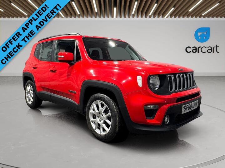 Jeep RENEGADE 1.0 GSE T3 Longitude Euro 6 (s/s) 5dr Jeep RENEGADE 1.0 GSE T3 Longitude Euro 6 (s/s) 5dr
