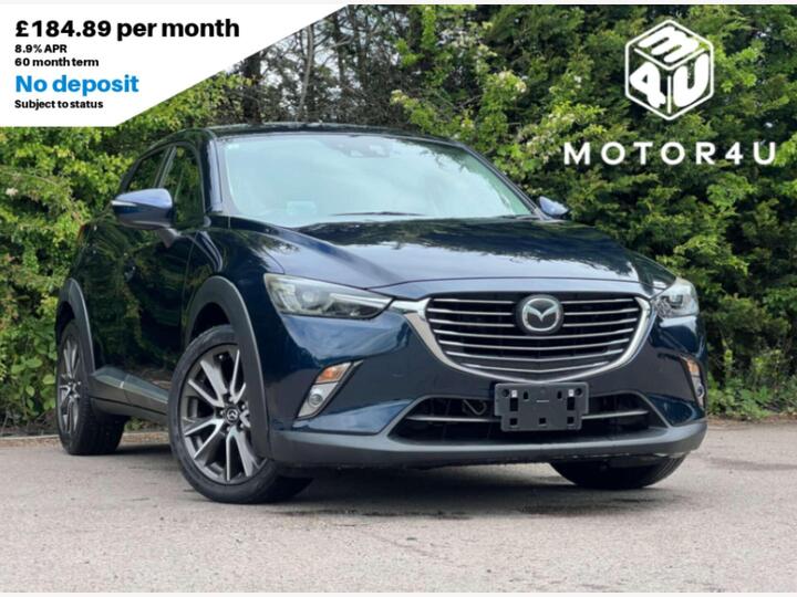 Mazda CX3 1.5 SKYACTIV-D Sport Nav Auto 4WD Euro 6 (s/s) 5dr