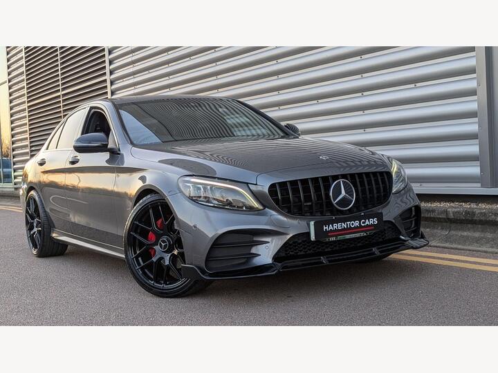 Mercedes-Benz C Class 2.0 C220d AMG Line (Premium) G-Tronic+ Euro 6 (s/s) 4dr
