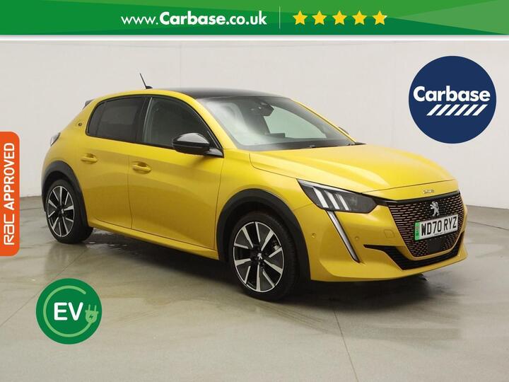 Peugeot E-208 50kWh GT Auto 5dr Peugeot E-208 50kWh GT Auto 5dr
