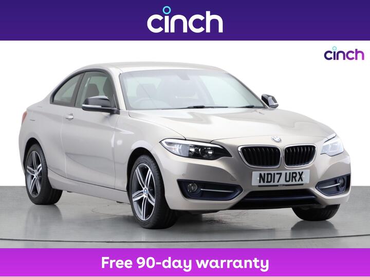 BMW 2 Series 2.0 218d Sport Euro 6 (s/s) 2dr