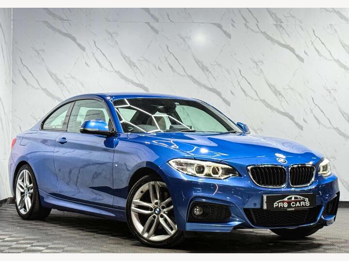 BMW 2 SERIES 2.0 220d M Sport Auto Euro 6 (s/s) 2dr