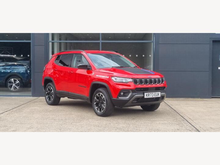 Jeep Compass 1.3 GSE T4 11.4kWh Trailhawk Auto 4xe Euro 6 (s/s) 5dr Jeep Compass 1.3 GSE T4 11.4kWh Trailhawk Auto 4xe Euro 6 (s/s) 5dr