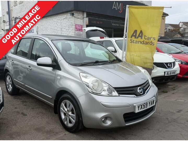 Nissan NOTE 1.6 16V Acenta Auto Euro 4 5dr Nissan NOTE 1.6 16V Acenta Auto Euro 4 5dr