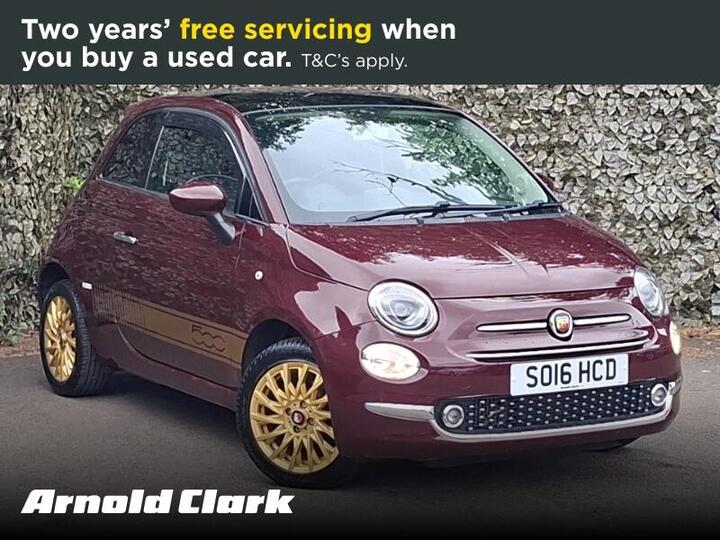 Fiat 500 0.9 TwinAir Lounge Euro 6 (s/s) 3dr