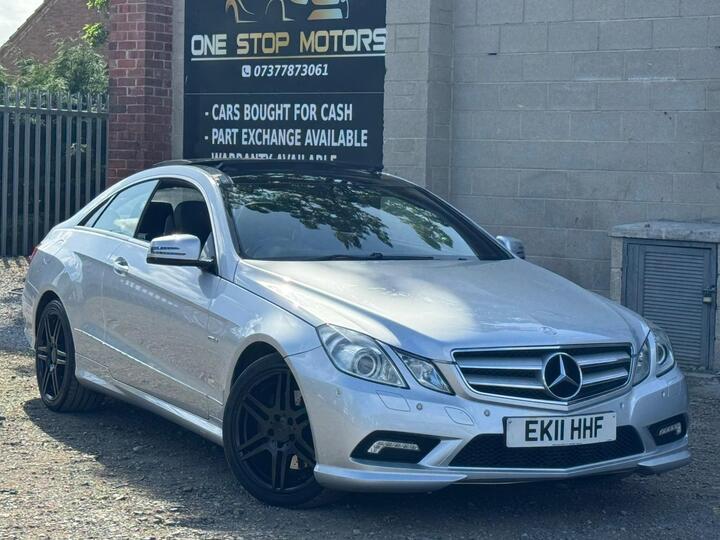 Mercedes-Benz E Class 2.1 E220 CDI BlueEfficiency Sport Tiptronic Euro 5 2dr