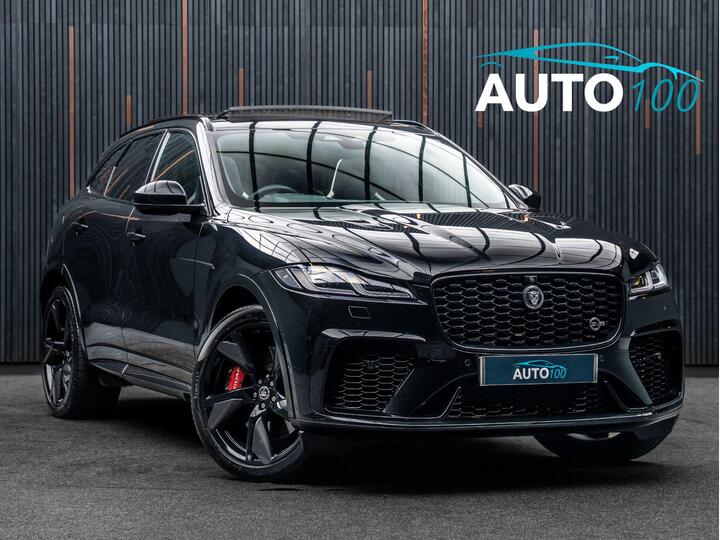 Jaguar F-PACE 5.0 P550 V8 SVR Quickshift AWD Euro 6 (s/s) 5dr