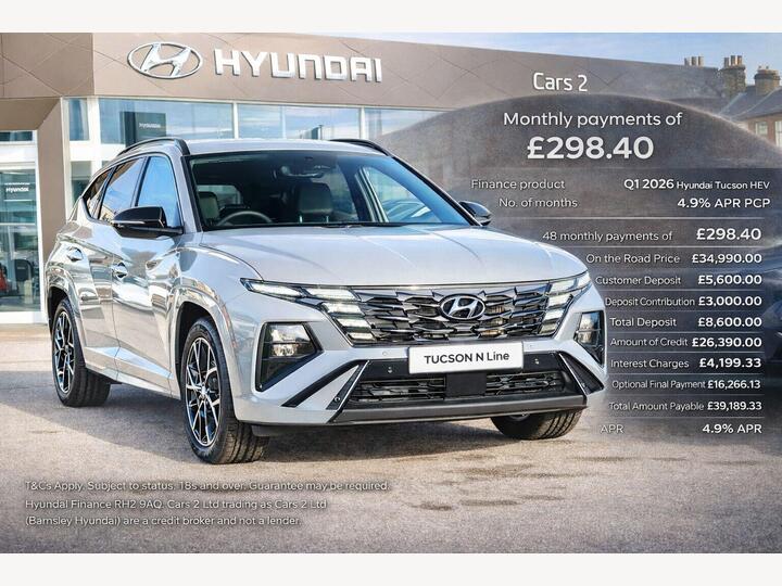 Hyundai TUCSON 1.6 T-GDi N Line Auto Euro 6 (s/s) 5dr