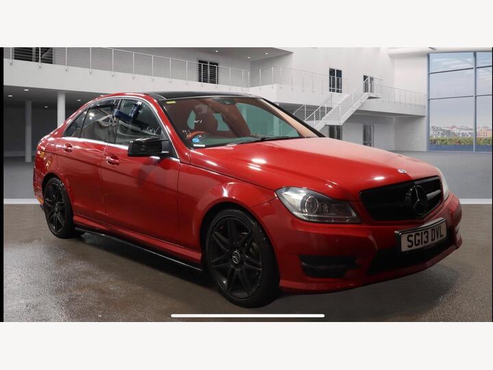 Mercedes-Benz C Class 1.6 C180 BlueEfficiency AMG Sport Plus G-Tronic+ Euro 5 (s/s) 4dr
